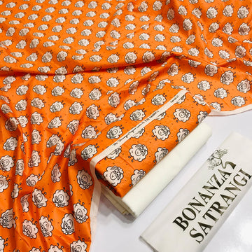 BONANZA LAWN DIGITAL PRINT 2PC D127