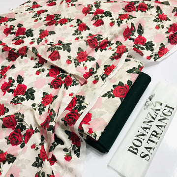 BONANZA LAWN DIGITAL PRINT 2PC D132
