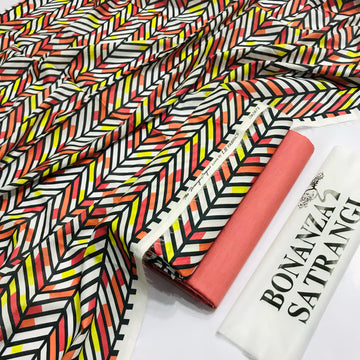 BONANZA LAWN DIGITAL PRINT 2PC D138