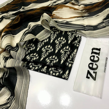 ZEEN BANA DORA LAWN 3PC ZN#01