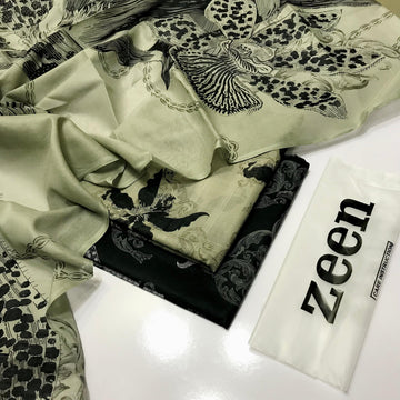 ZEEN BANA DORA LAWN 3PC ZN#02