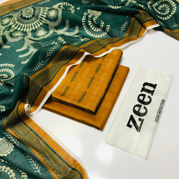 ZEEN BANA DORA LAWN 3PC ZN#010