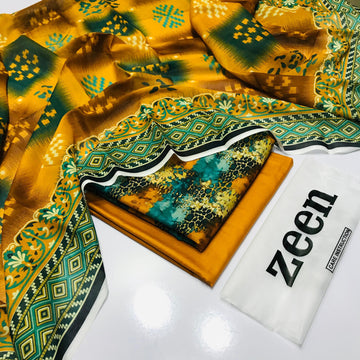 ZEEN BANA DORA LAWN 3PC ZN#012