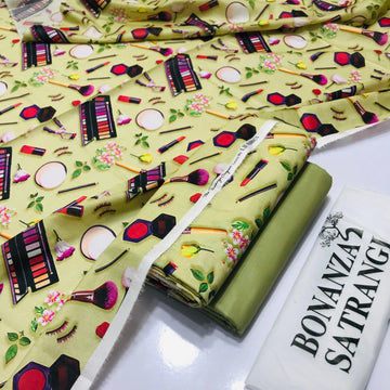 BONANZA LAWN DIGITAL PRINT 2PC D205