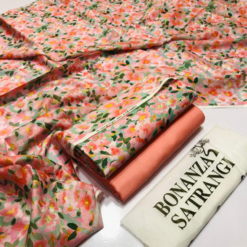 BONANZA LAWN DIGITAL PRINT 2PC D213