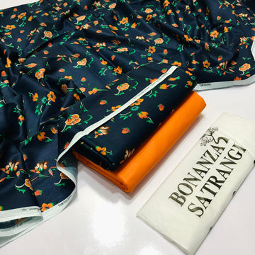 BONANZA LAWN DIGITAL PRINT 2PC D217