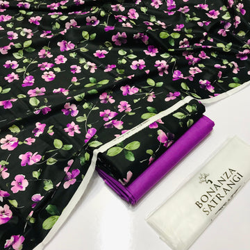 BONANZA LAWN DIGITAL PRINT 2PC D237