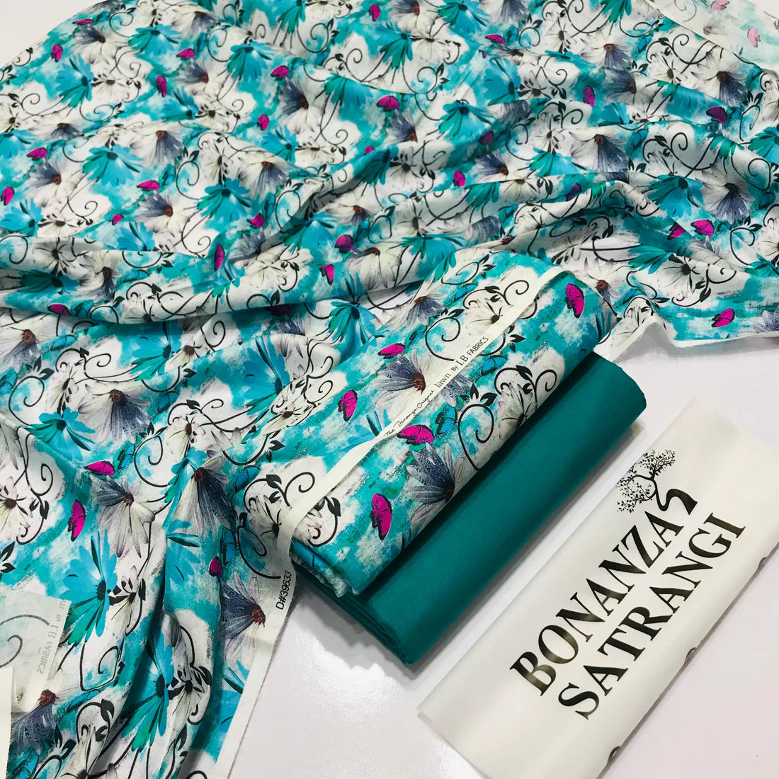 BONANZA LAWN DIGITAL PRINT 2PC D183