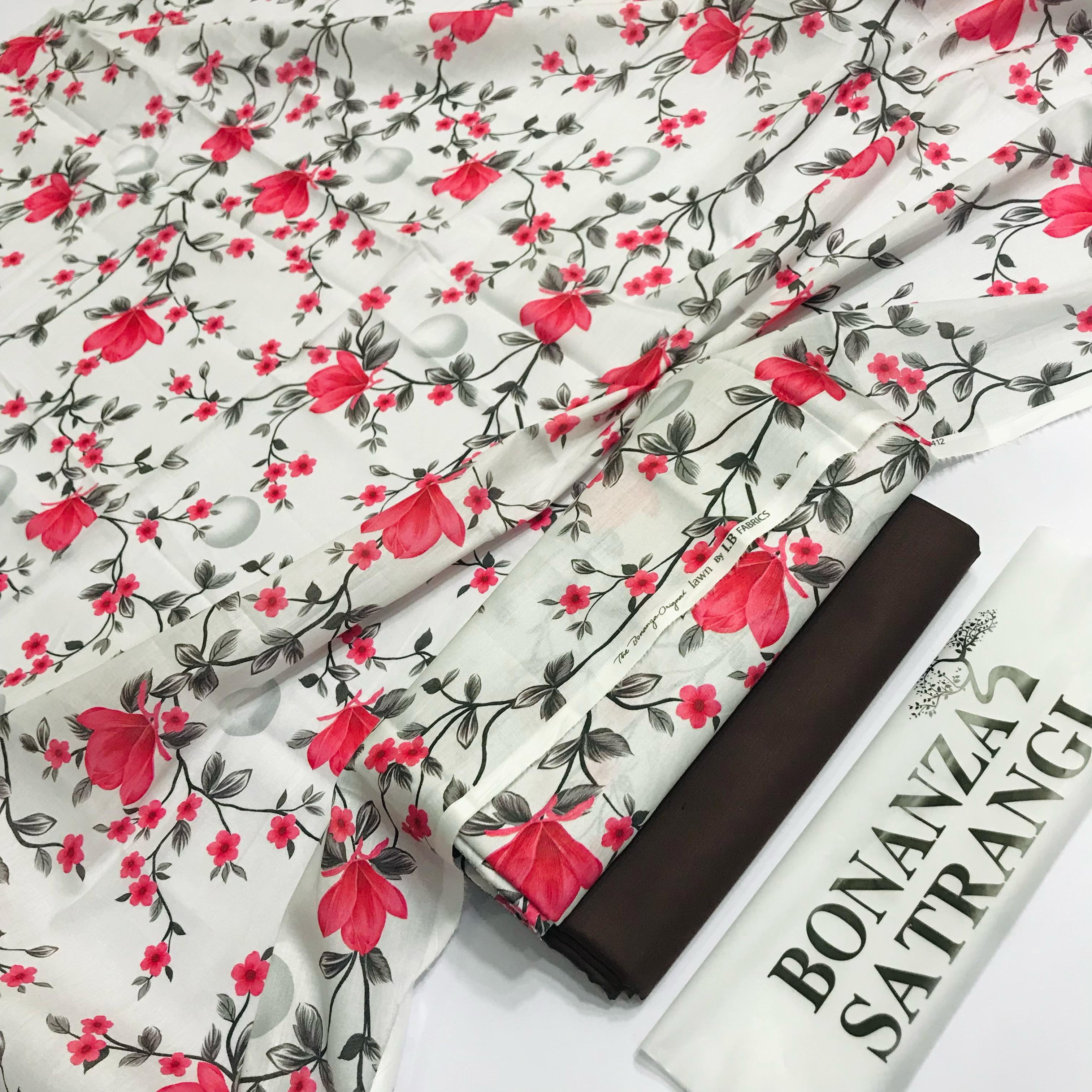 BONANZA LAWN DIGITAL PRINT 2PC D124