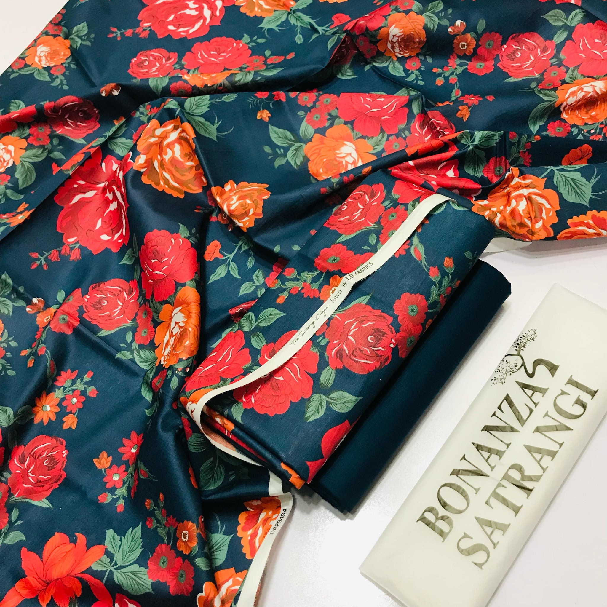BONANZA LAWN DIGITAL PRINT 2PC D141