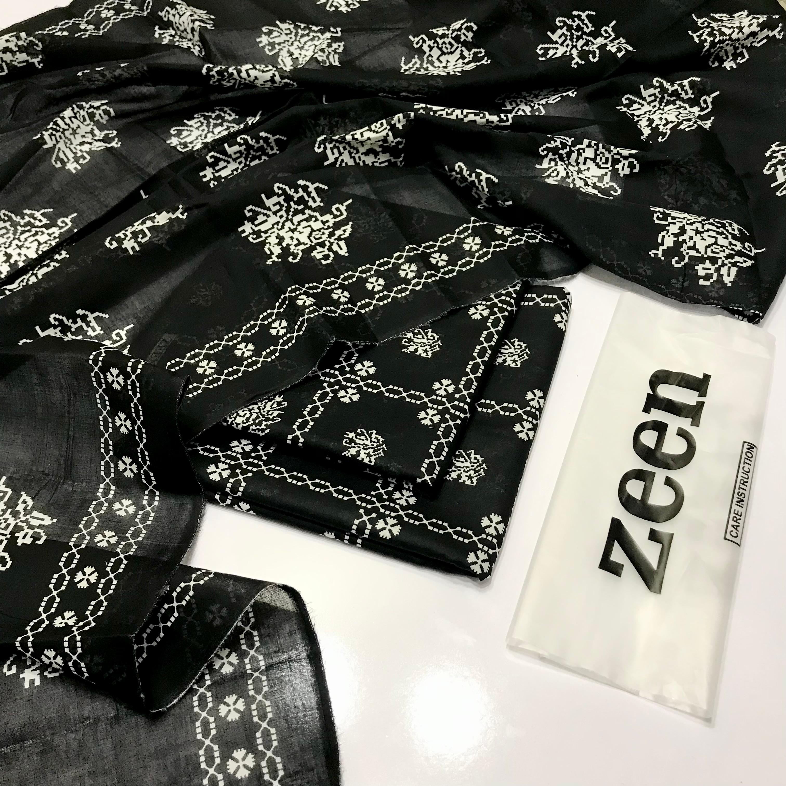 ZEEN DIGTIAL PRINT LAWN ORGINAL 3PC  ZN#05