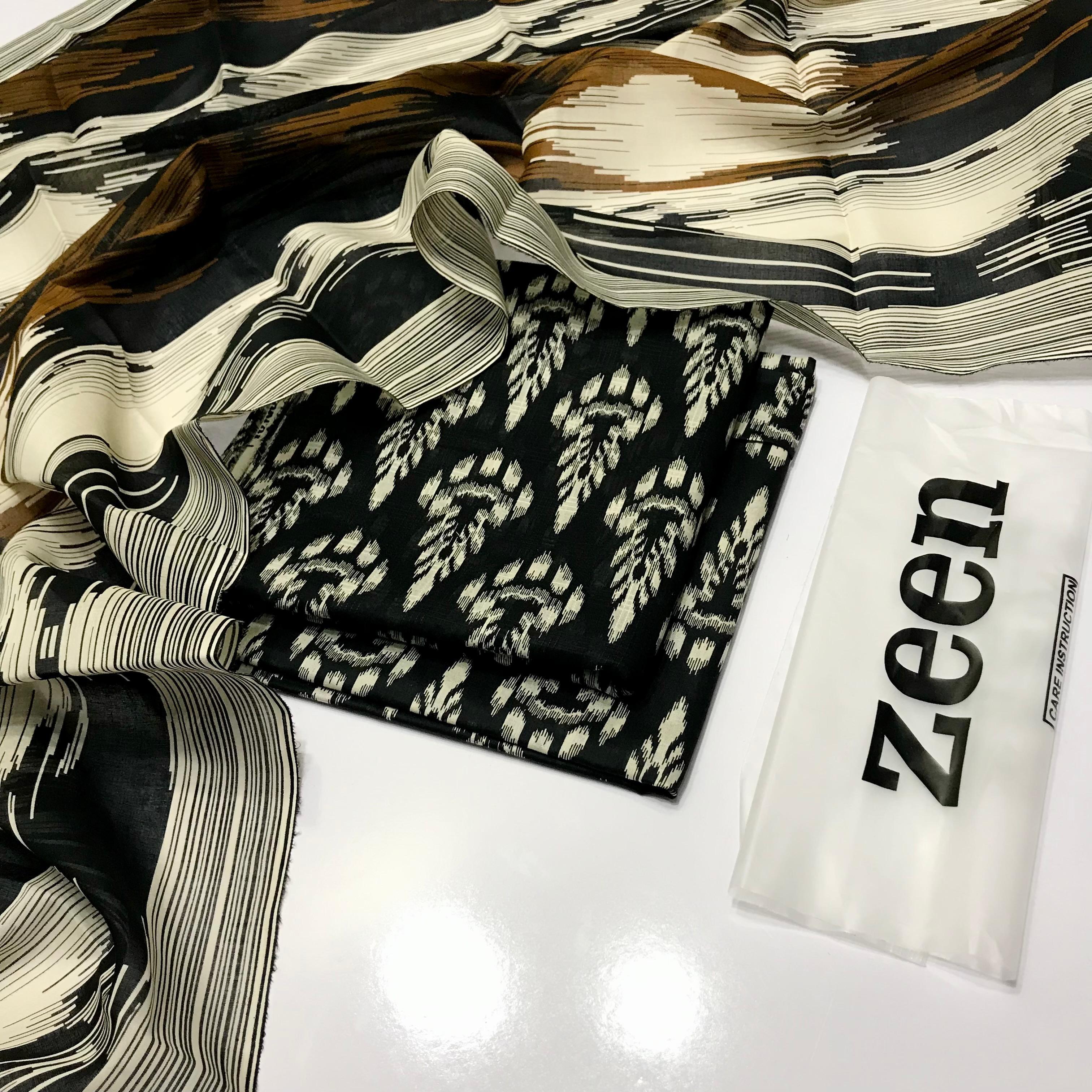 ZEEN BANA DORA LAWN 3PC ZN#01