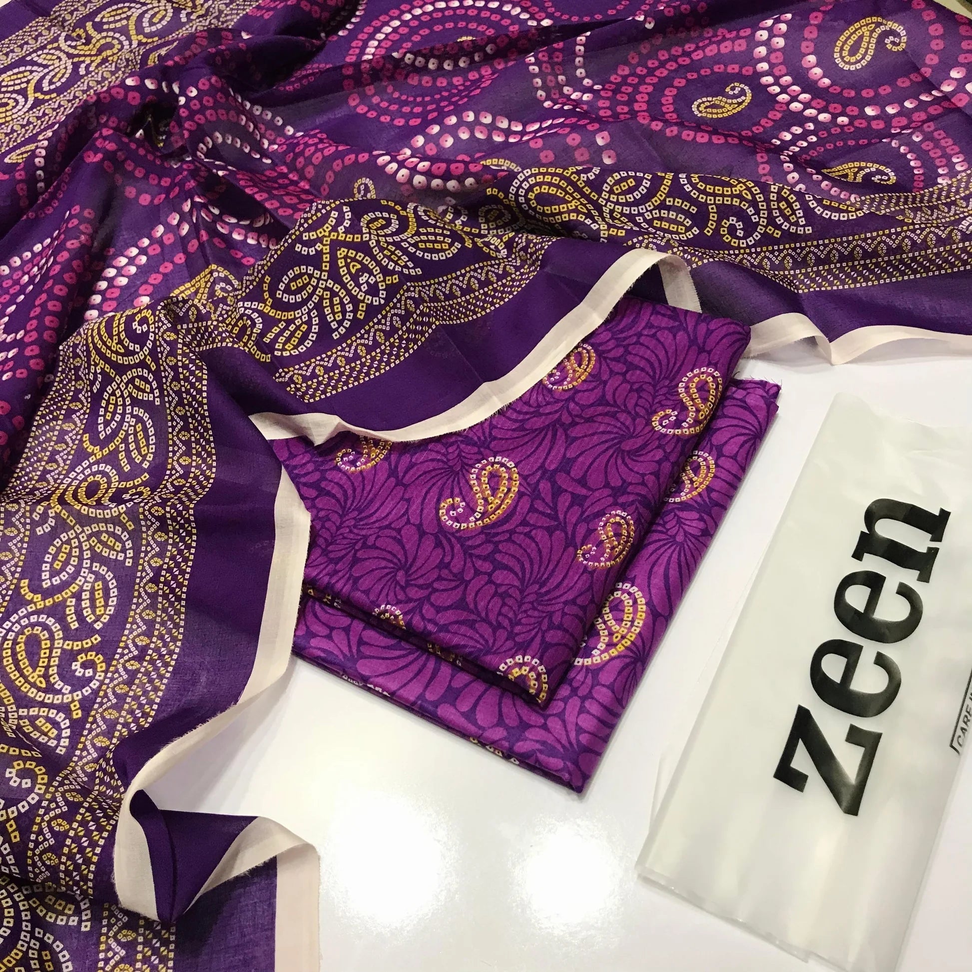 ZEEN BANA DORA LAWN 3PC ZN#03
