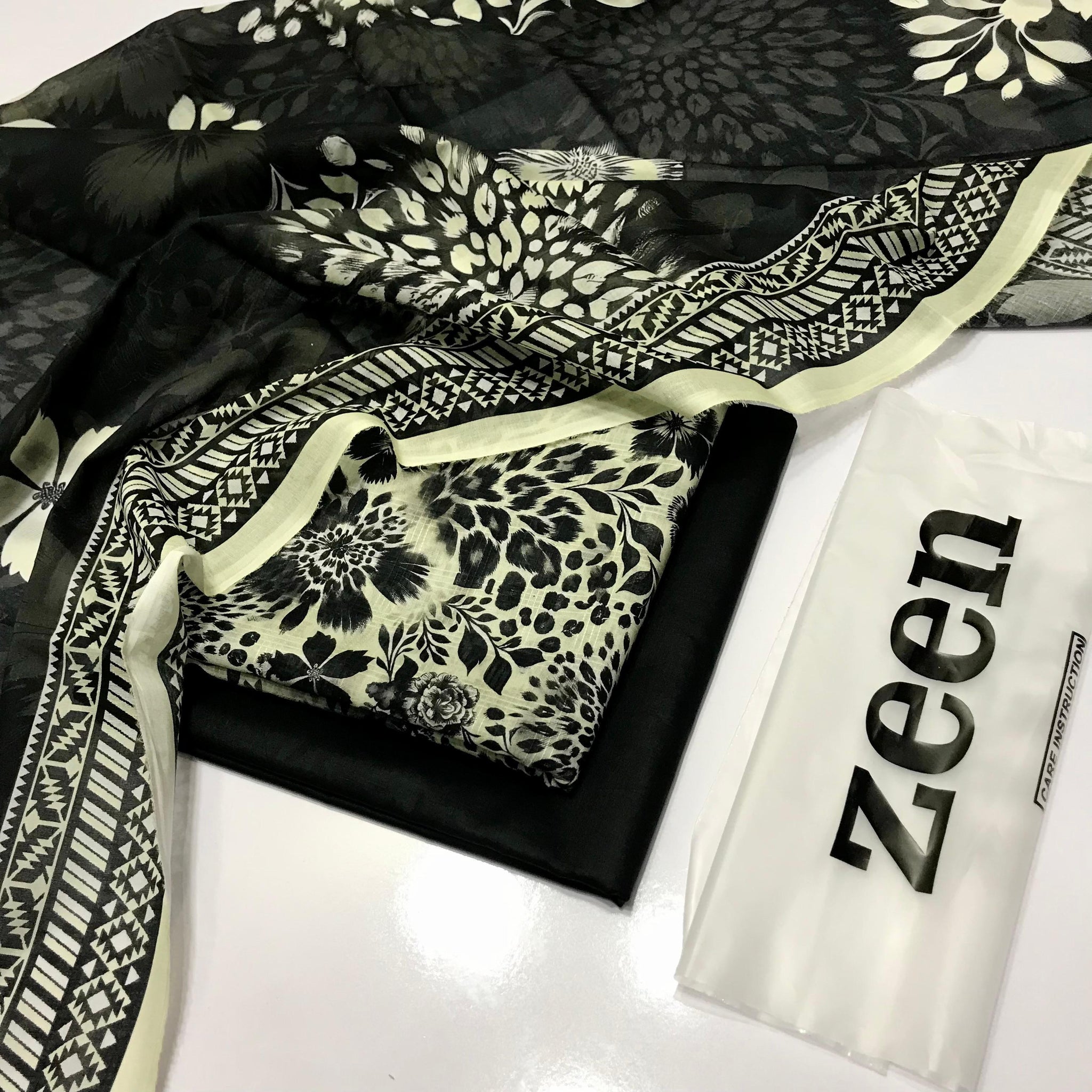 ZEEN BANA DORA LAWN 3PC ZN#07