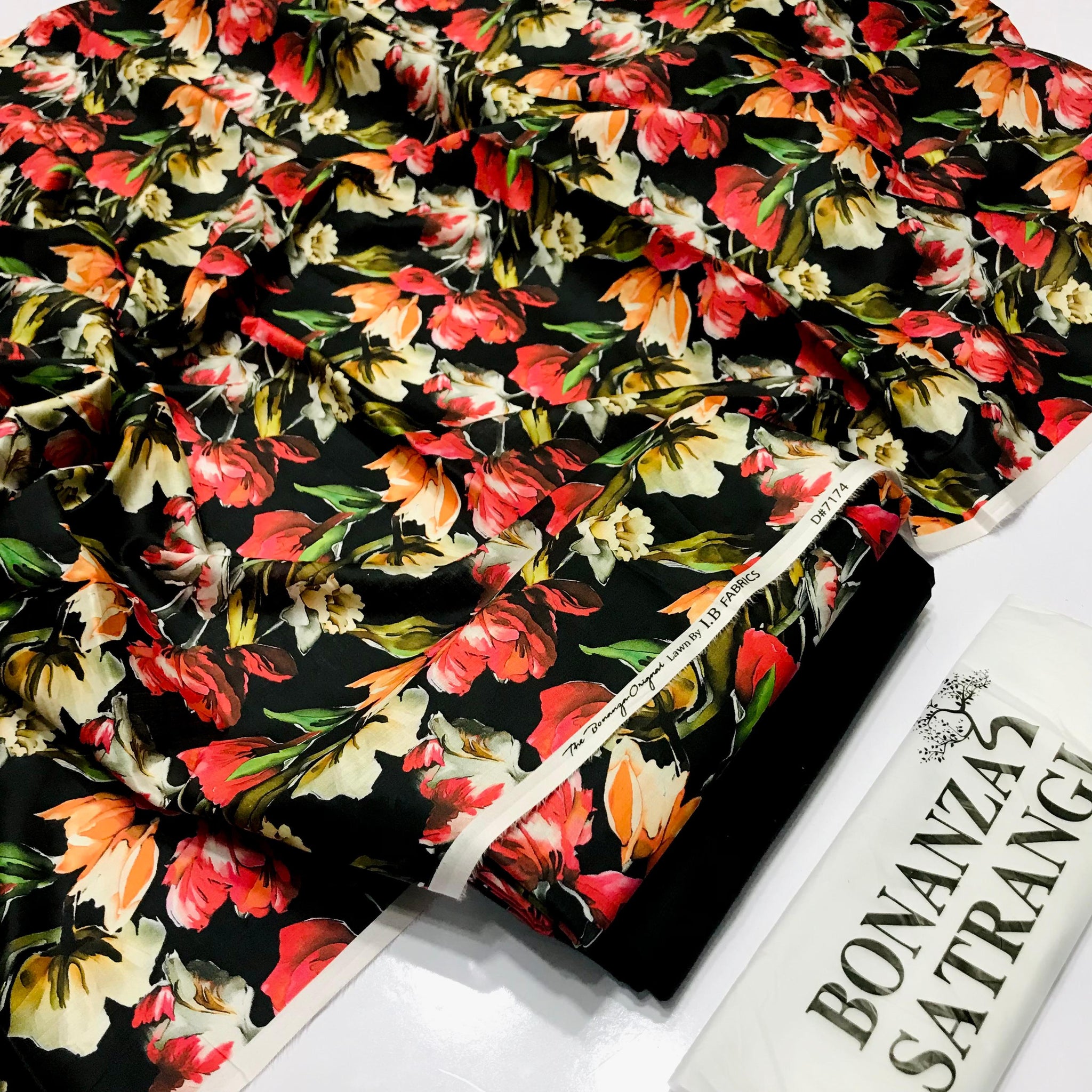 BONANZA LAWN DIGITAL PRINT 2PC D193