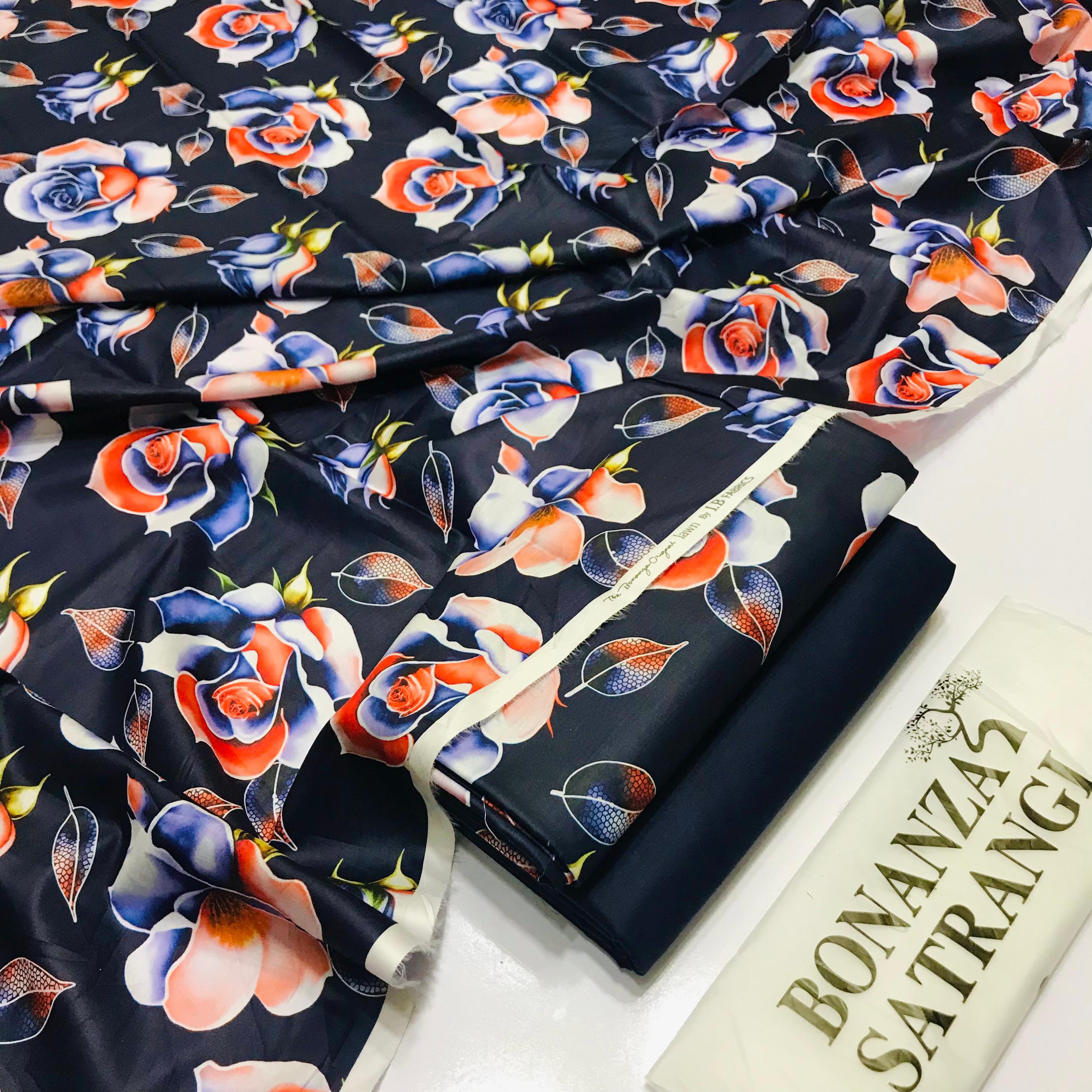 BONANZA LAWN DIGITAL PRINT 2PC D204