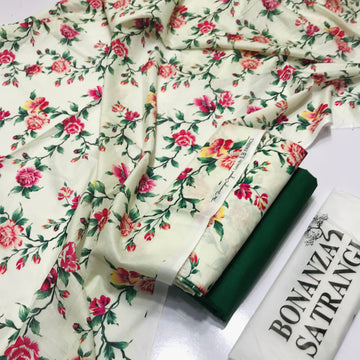 BONANZA LAWN DIGITAL PRINT 2PC D207