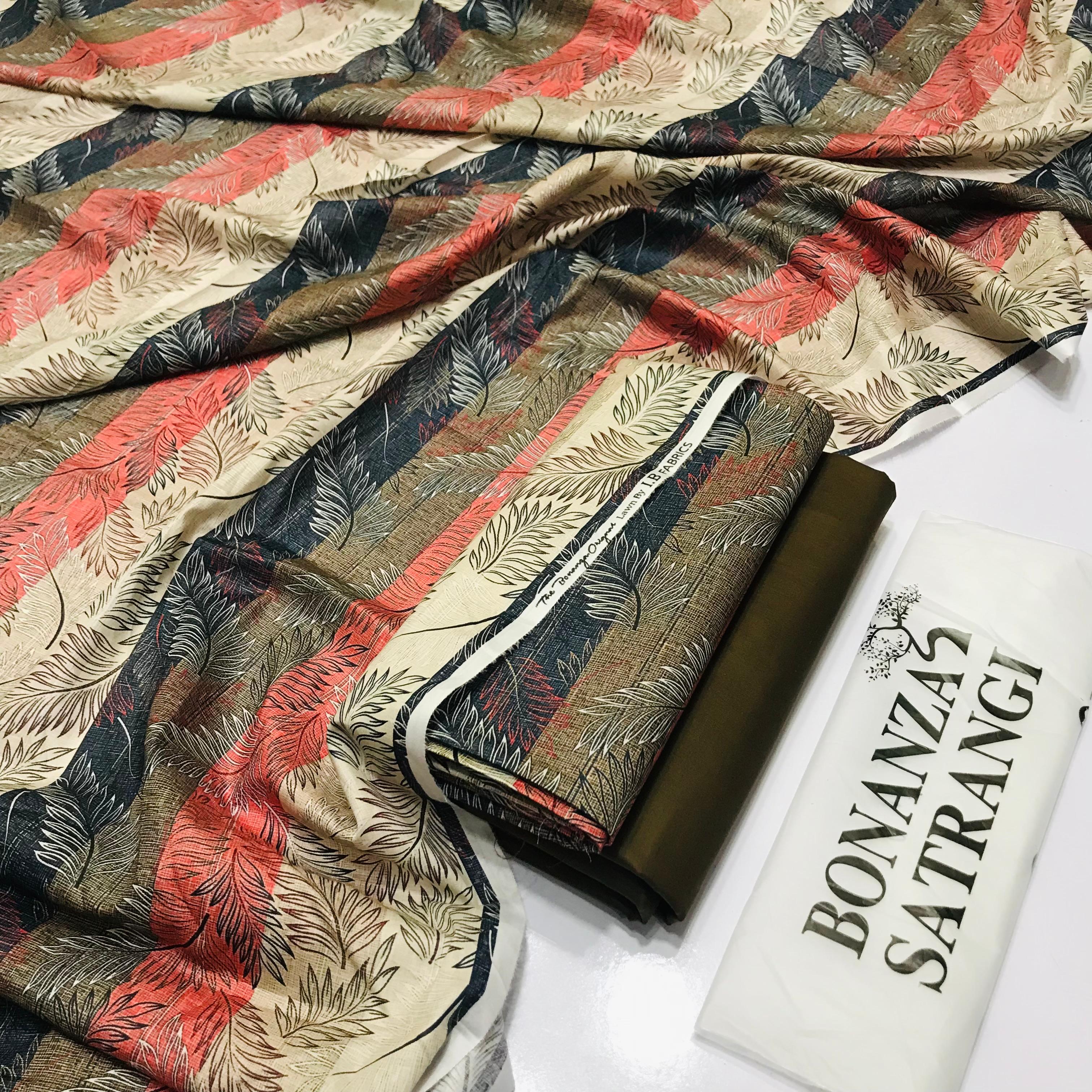 BONANZA LAWN DIGITAL PRINT 2PC D209
