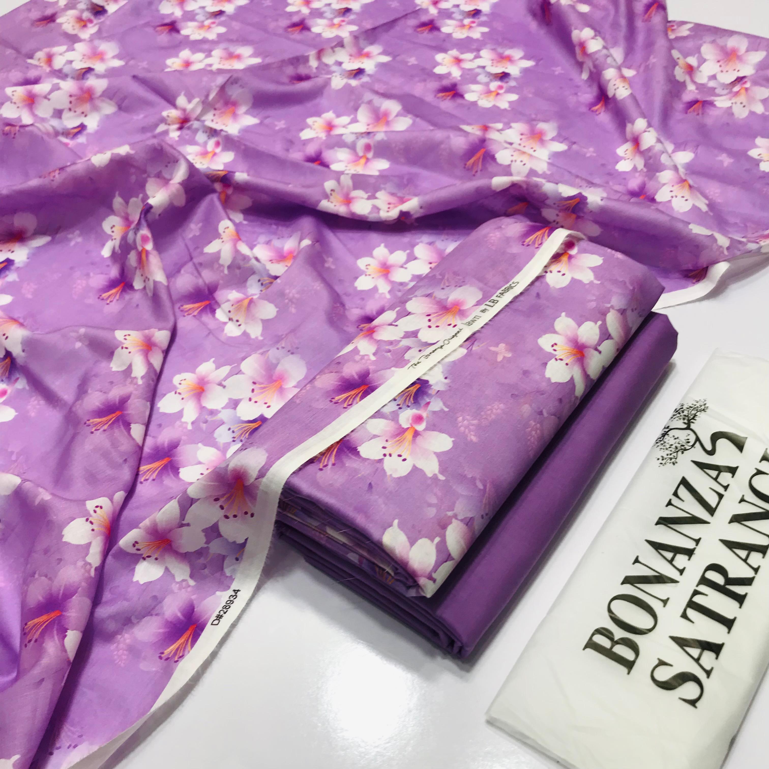 BONANZA LAWN DIGITAL PRINT 2PC D212