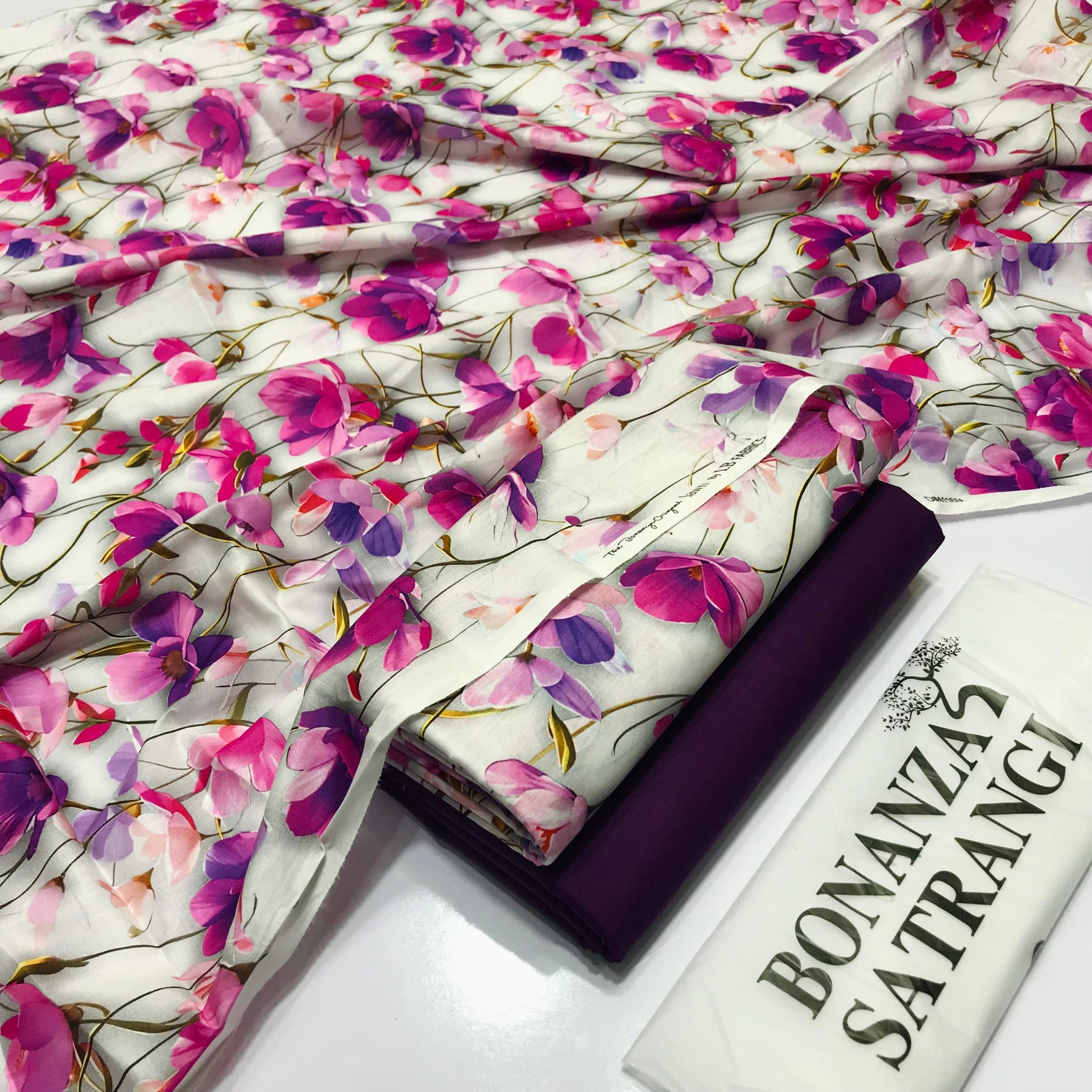 BONANZA LAWN DIGITAL PRINT 2PC D215
