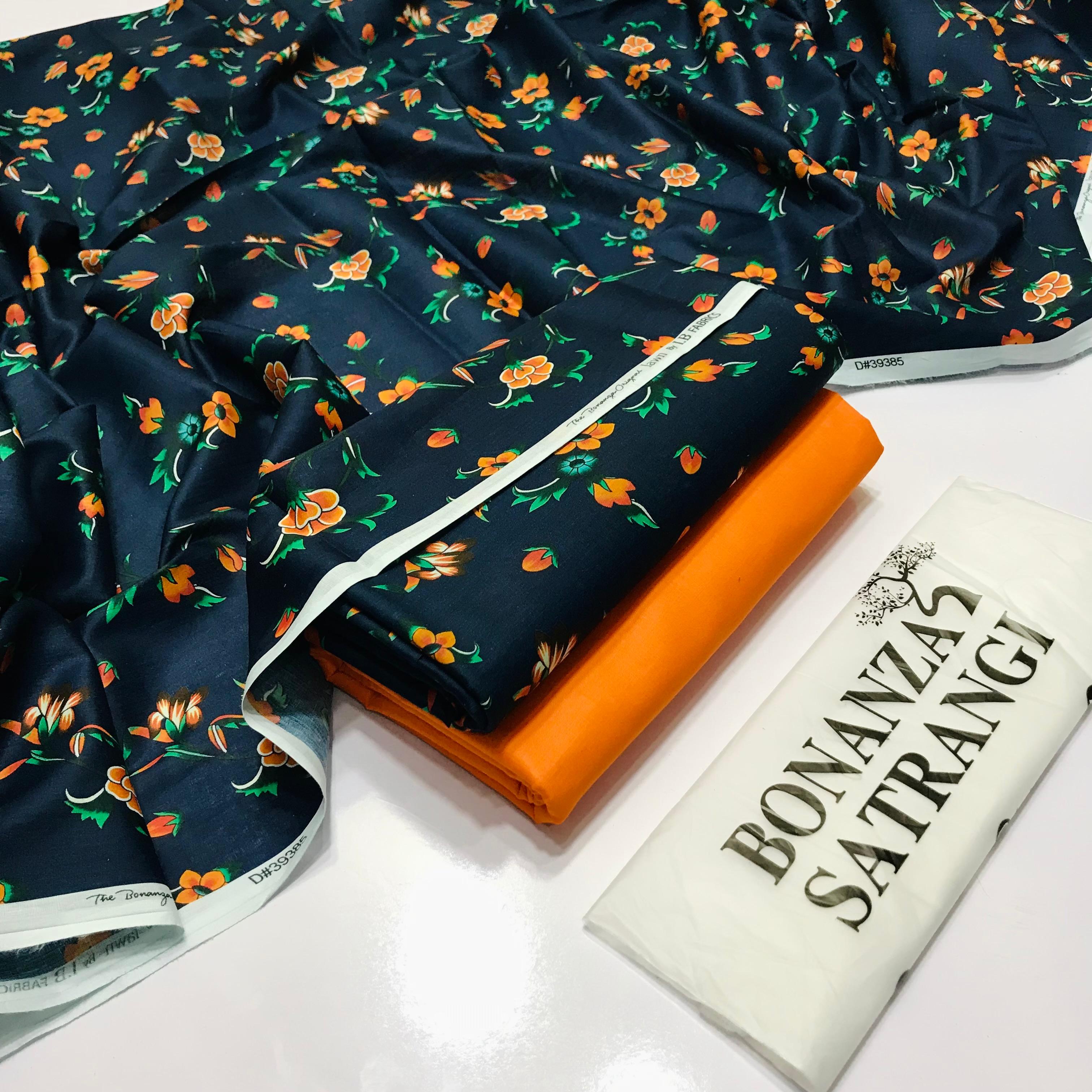 BONANZA LAWN DIGITAL PRINT 2PC D217