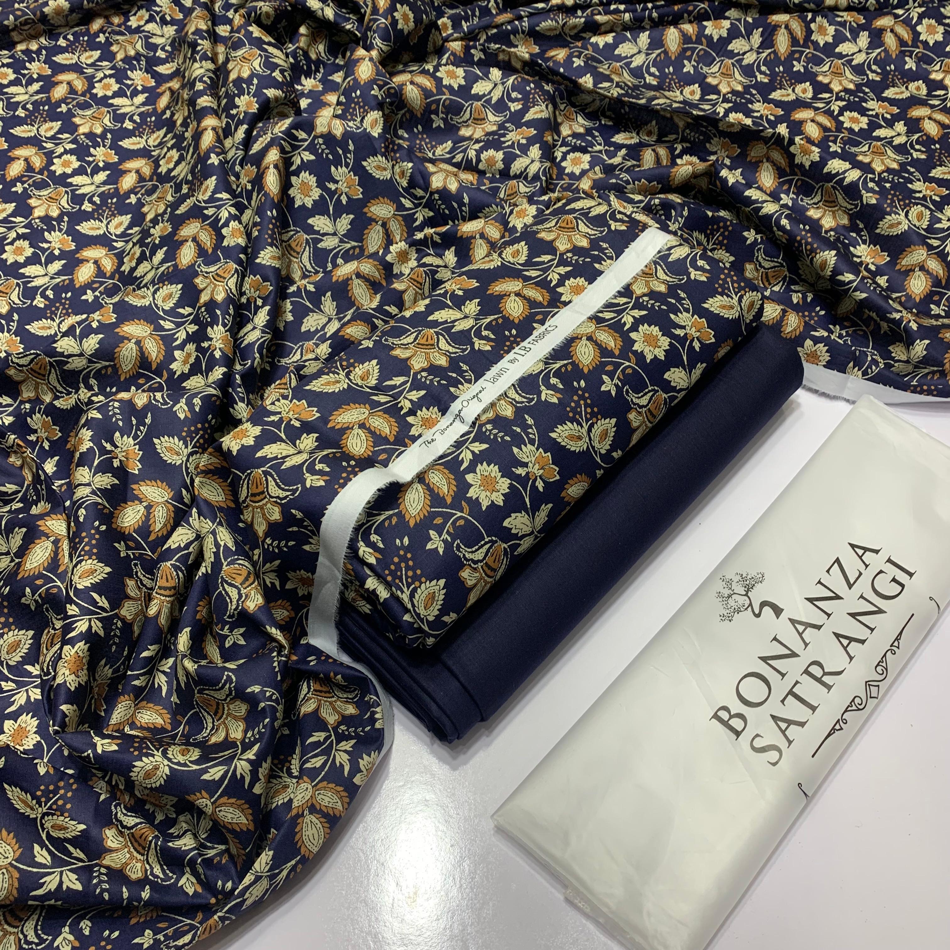 BONANZA LAWN DIGITAL PRINT 2PC D249
