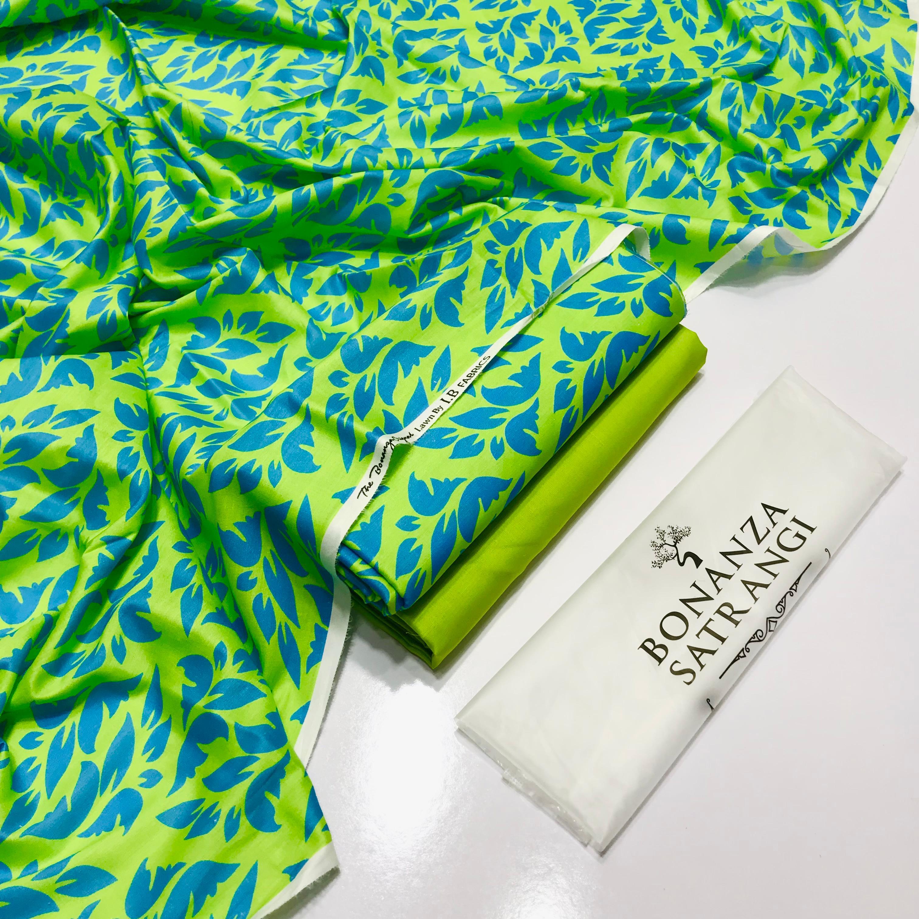 BONANZA LAWN DIGITAL PRINT 2PC D245