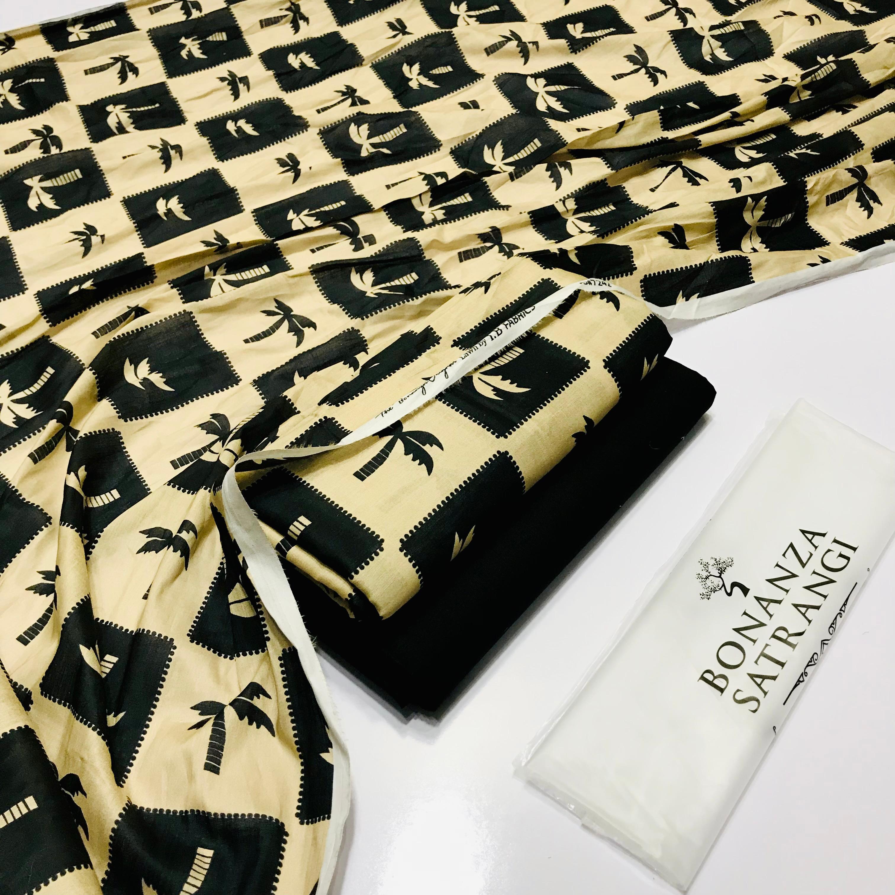 BONANZA LAWN DIGITAL PRINT 2PC D233