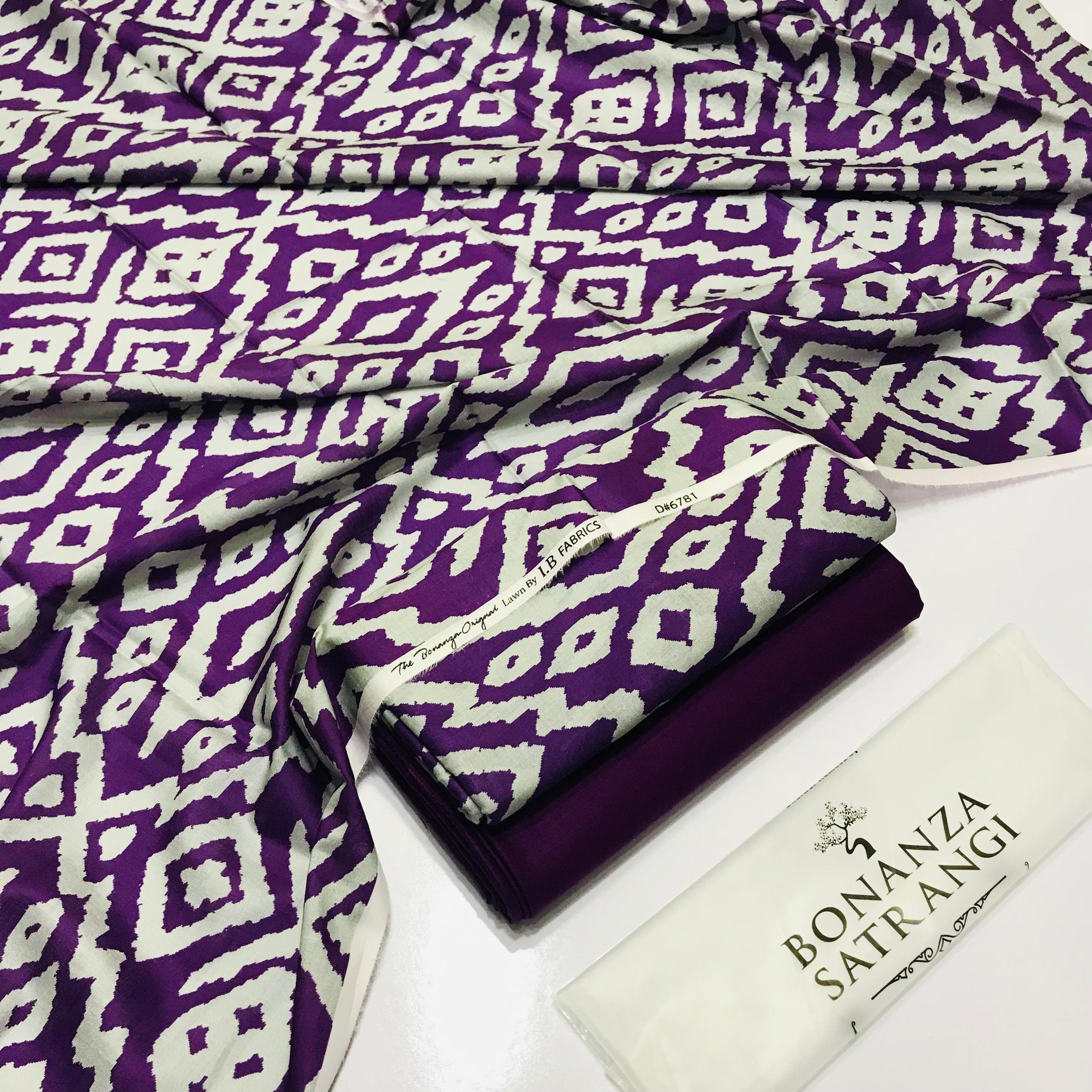 BONANZA LAWN DIGITAL PRINT 2PC D231