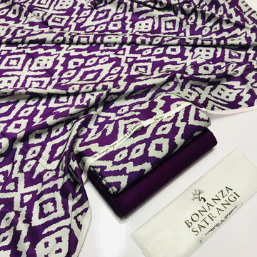 BONANZA LAWN DIGITAL PRINT 2PC D231
