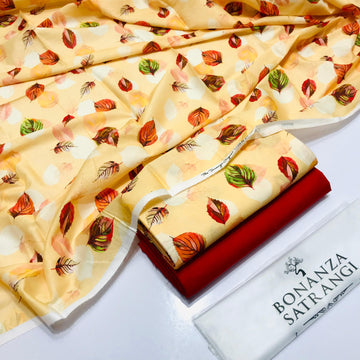 BONANZA LAWN DIGITAL PRINT 2PC D225